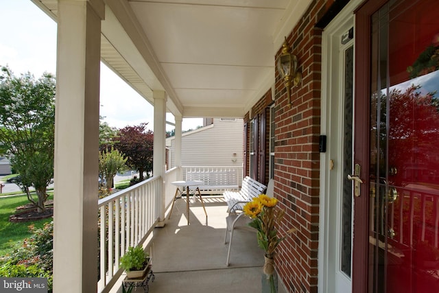 14813 Blackburn Rd, Burtonsville, MD 20866 - view of covered porch