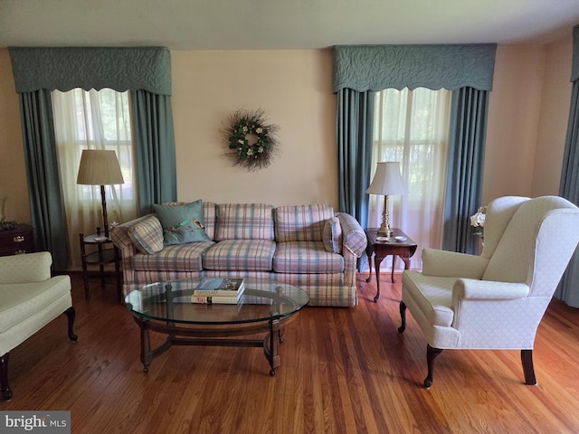 100 E Eagle Ln, Cherry Hill, NJ 08003 - living room featuring wood finished floors