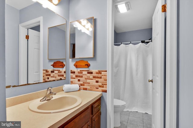 26 Millbank Ln, Voorhees, NJ 08043 - full bath with vanity, tile patterned floors, and curtained shower