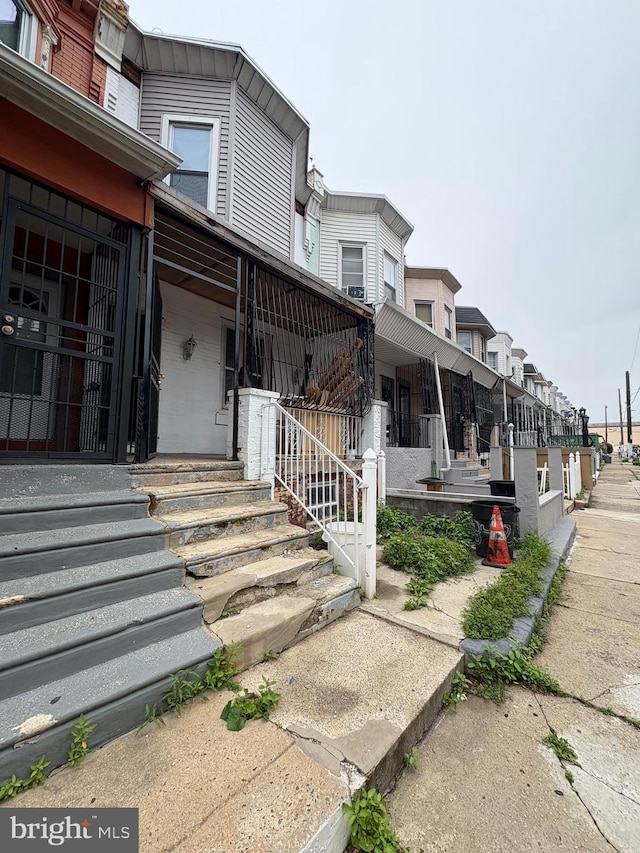 3420 D St, Philadelphia, PA 19134 - view of property exterior featuring a residential view and a porch