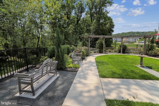 6107 Fairview Farm Dr Unit 306, Alexandria, VA 22315 - view of community featuring a pergola