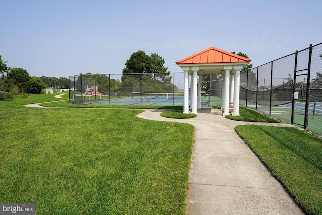 38337 N Mill Ln Unit 116, Ocean View, DE 19970 - view of home's community featuring a tennis court