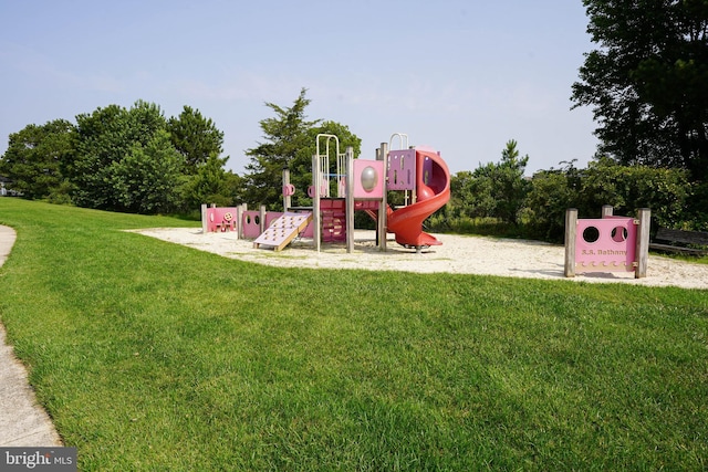 38337 N Mill Ln Unit 116, Ocean View, DE 19970 - community jungle gym featuring a yard
