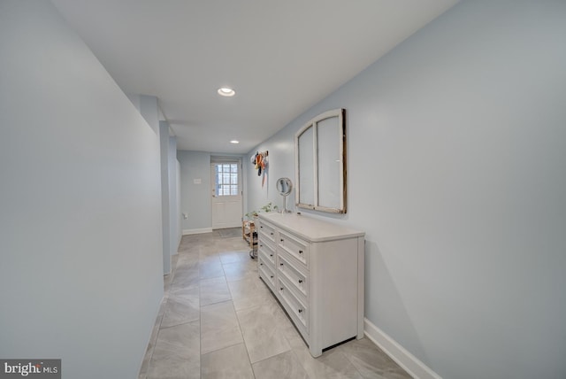 1842 N Capitol St NW, Washington, DC 20002 - hallway with baseboards and recessed lighting