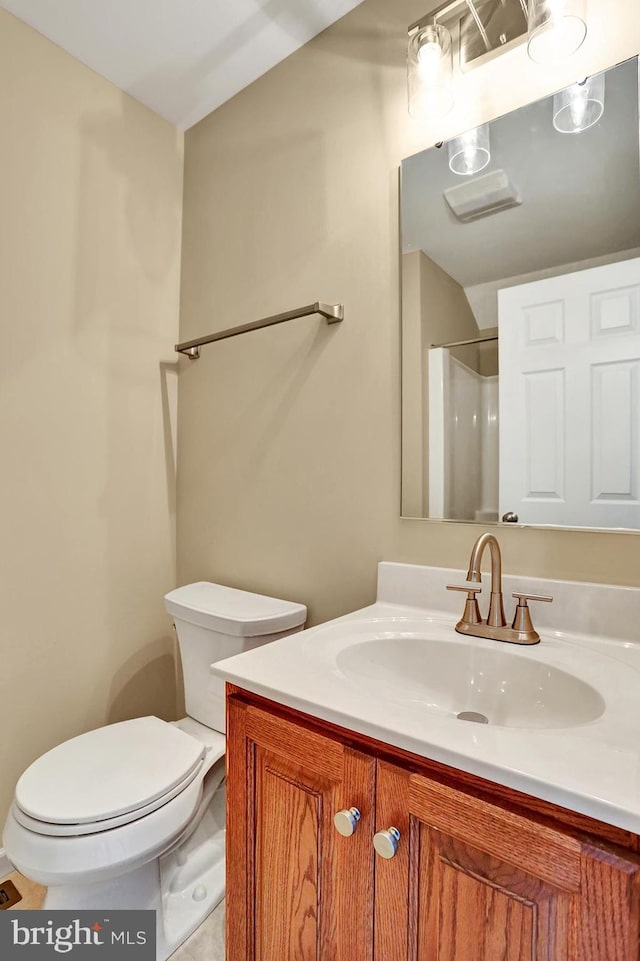 404 Herington Dr, Reading, PA 19608 - full bathroom with vanity and a shower