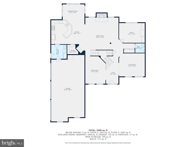 404 Herington Dr, Reading, PA 19608 - view of floor plan / room layout