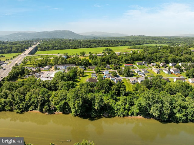 55 W Duck St, Front Royal, VA 22630 - drone / aerial view of a water and mountain view