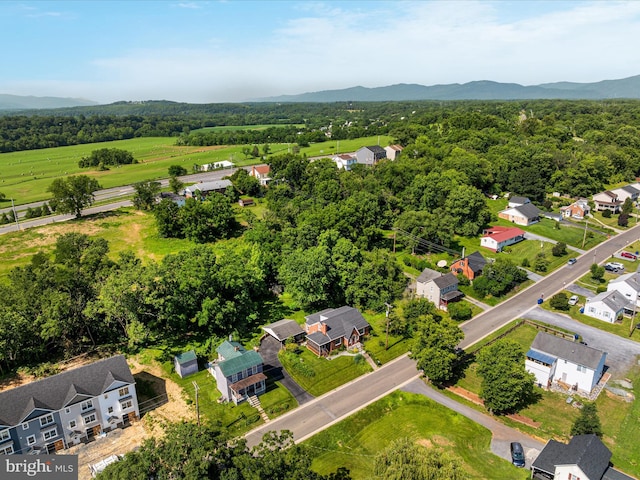 55 W Duck St, Front Royal, VA 22630 - drone / aerial view of a mountain backdrop