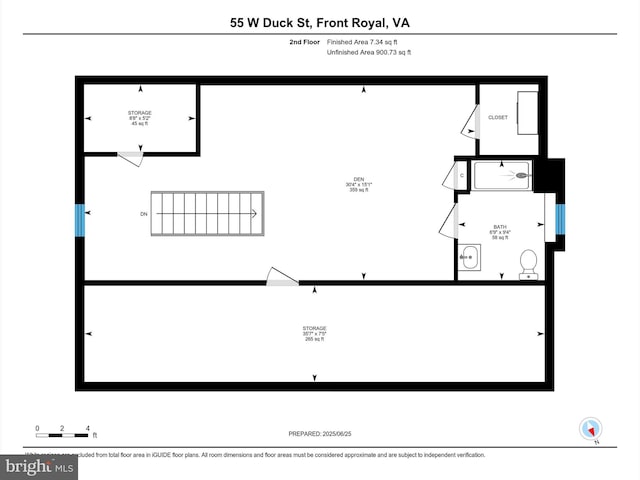 55 W Duck St, Front Royal, VA 22630 - view of room layout