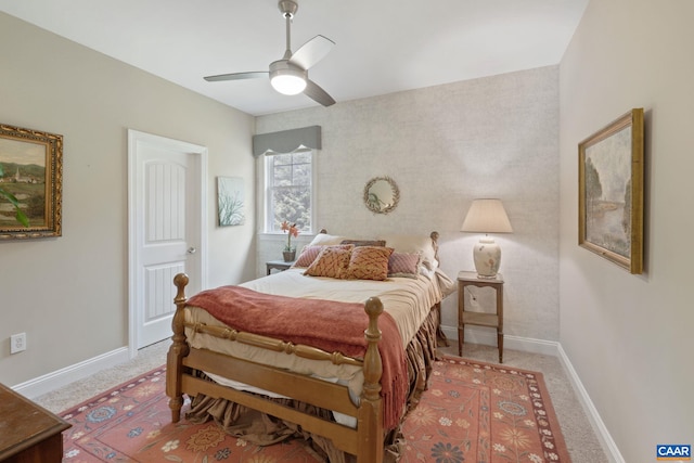 109 Stonecrest Ave, Waynesboro, VA 22980 - bedroom featuring carpet and ceiling fan