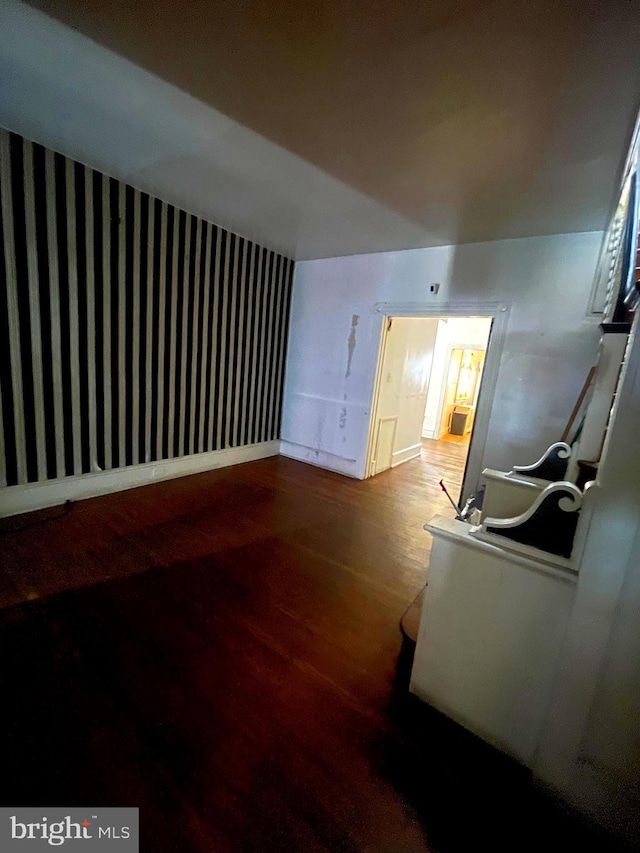 3831 N 19th St, Philadelphia, PA 19140 - living area featuring wood finished floors and baseboards