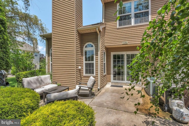 506 Masters Dr, Blackwood, NJ 08012 - view of patio / terrace featuring an outdoor hangout area