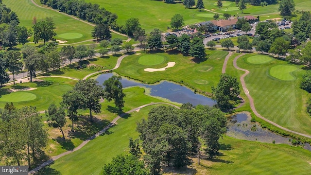 506 Masters Dr, Blackwood, NJ 08012 - drone / aerial view of a nearby body of water and a local golf course