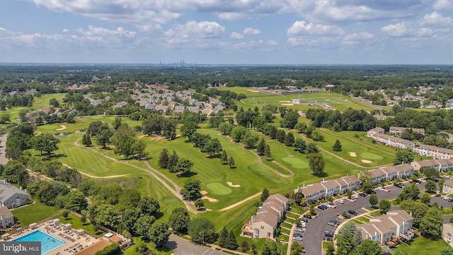 506 Masters Dr, Blackwood, NJ 08012 - aerial view of residential area featuring a golf course