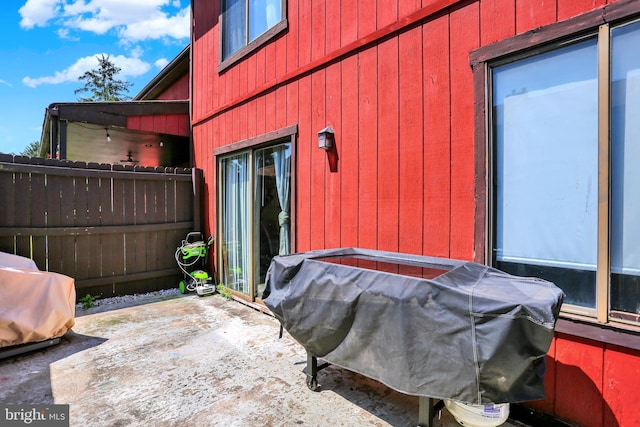 28 Wister Way, Reading, PA 19606 - view of patio featuring a grill
