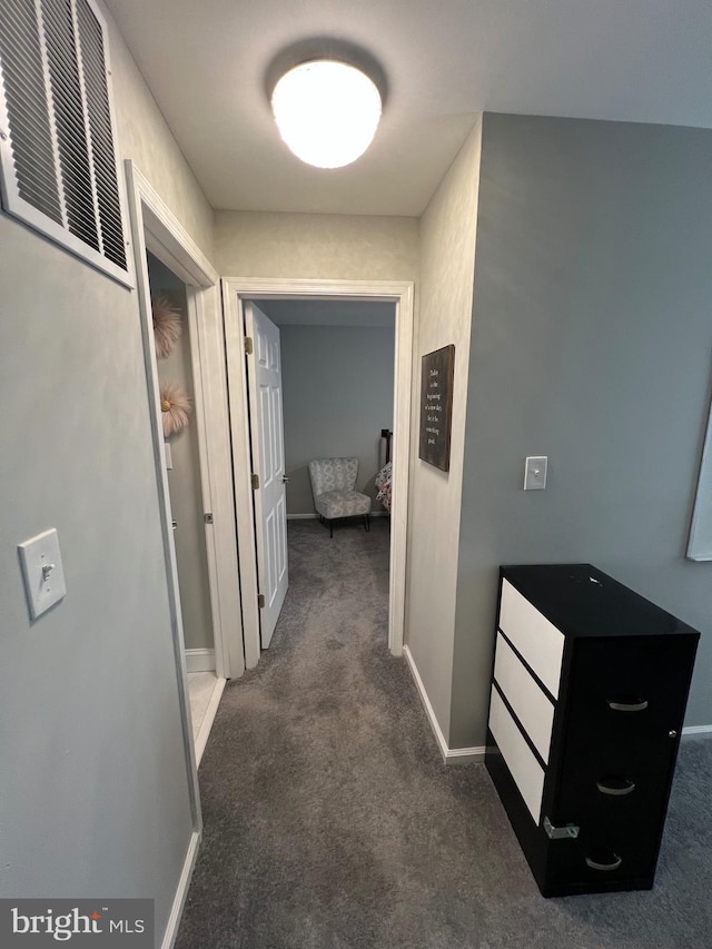 44 Meadowrue Ln, Sicklerville, NJ 08081 - hallway featuring carpet and baseboards