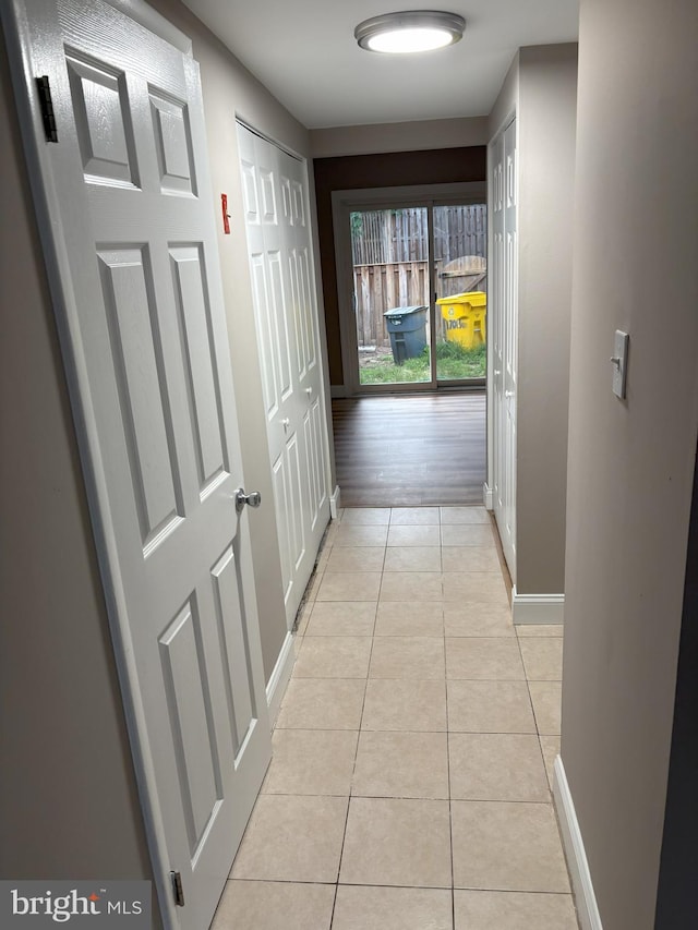 1708 Granite Ct, Crofton, MD 21114 - hall featuring baseboards and light tile patterned floors