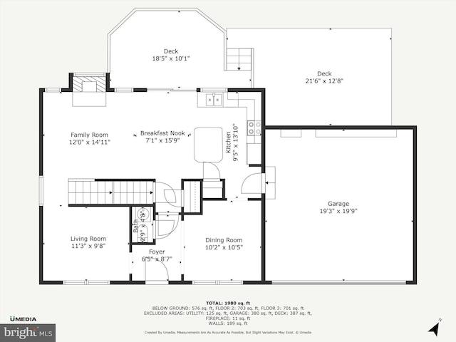 14908 Slippery Elm Ct, Woodbridge, VA 22193 - view of home floor plan