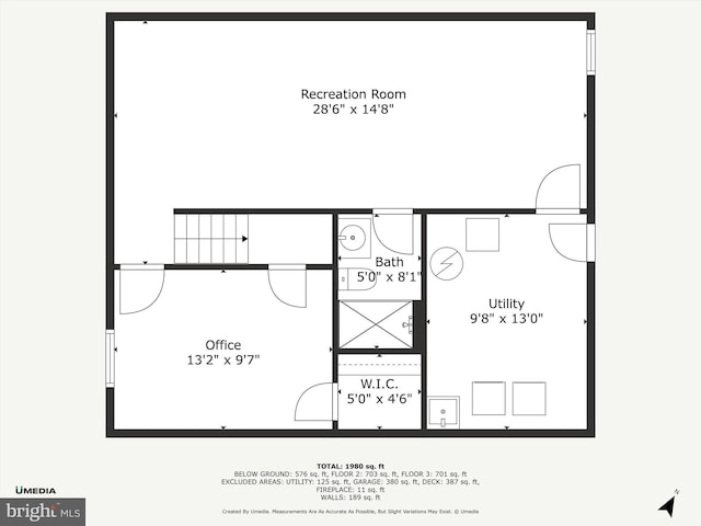 14908 Slippery Elm Ct, Woodbridge, VA 22193 - view of room layout