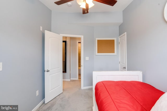 7723 Meath Rd, Baltimore, MD 21222 - bedroom with light carpet and ceiling fan