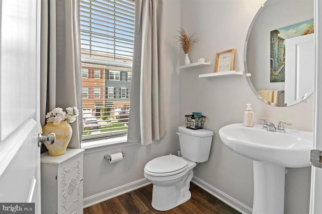 2041 Ruby Turn, Bowie, MD 20721 - bathroom featuring baseboards and wood finished floors