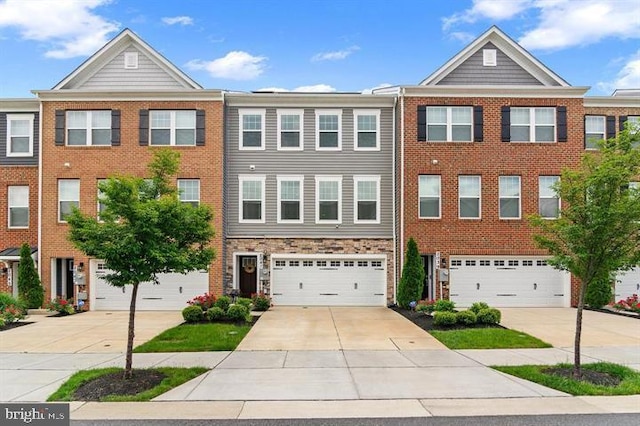 2041 Ruby Turn, Bowie, MD 20721 - view of property with driveway and brick siding