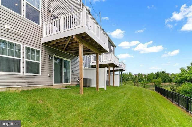 2041 Ruby Turn, Bowie, MD 20721 - rear view of property featuring a wooden deck