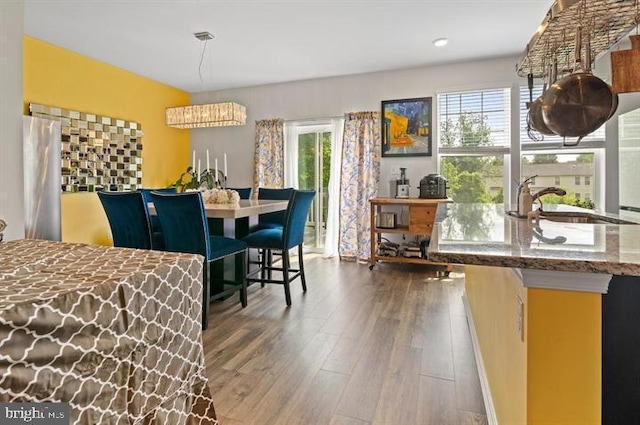 2041 Ruby Turn, Bowie, MD 20721 - dining space with dark wood-style flooring