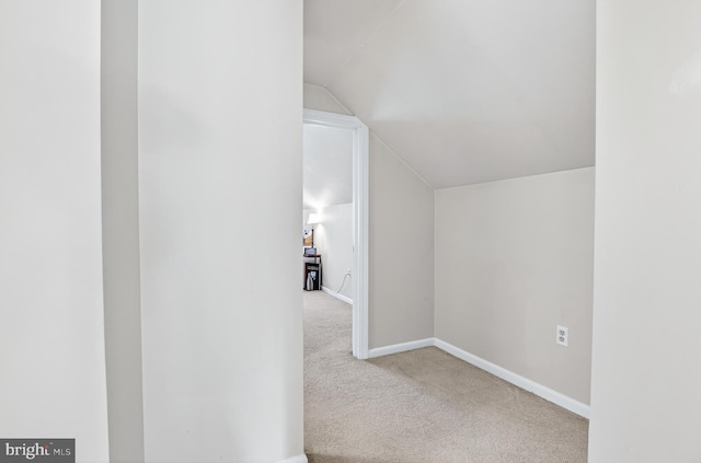 15 Overlook Ave, Lancaster, PA 17601 - hallway with vaulted ceiling and carpet floors
