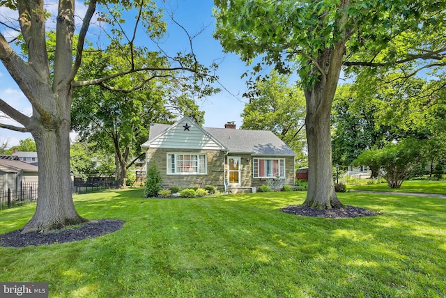15 Overlook Ave, Lancaster, PA 17601 - view of front facade with stone siding and a chimney