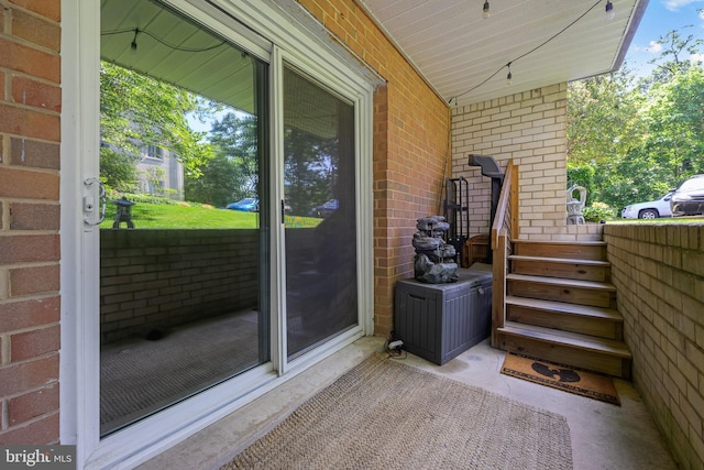 7 Rockford Rd Unit F1, Wilmington, DE 19806 - view of covered porch