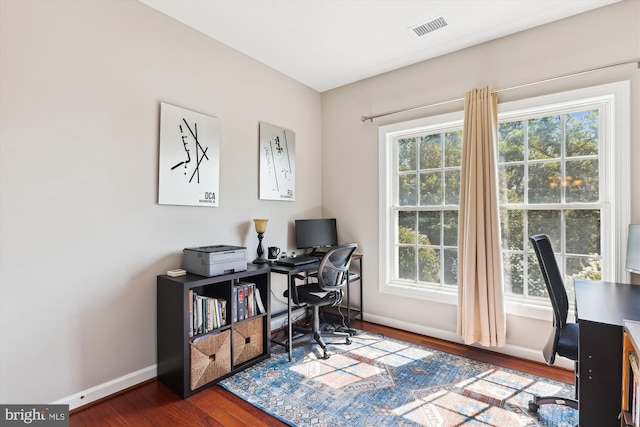 6706 Debra Lu Way, Springfield, VA 22150 - office space with wood finished floors and baseboards