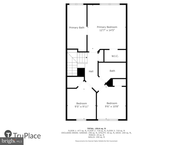 6706 Debra Lu Way, Springfield, VA 22150 - view of home floor plan