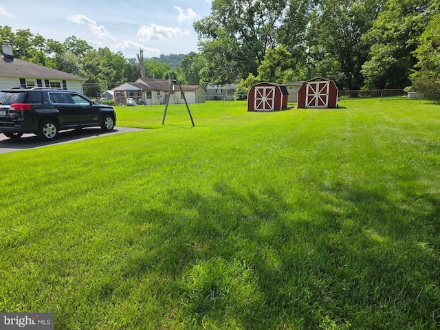 1220 Manatawny St, Pottstown, PA 19464 - view of yard featuring a storage unit