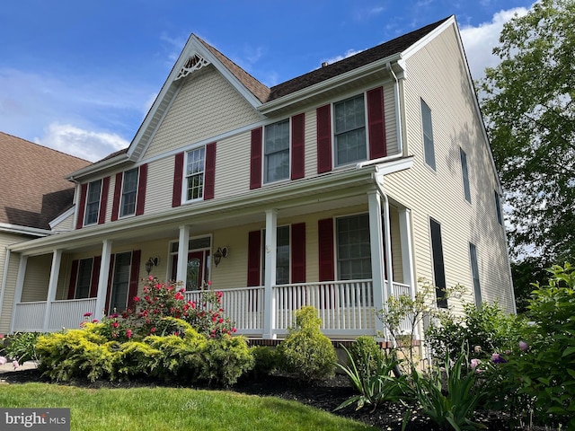 7 Camas Ct, Plainsboro, NJ 08536 - view of front of property featuring covered porch