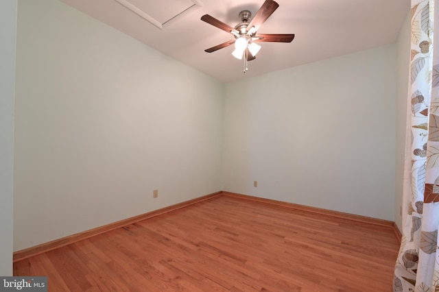 8283 Choptank Rd, Pasadena, MD 21122 - spare room with light wood-style floors and ceiling fan
