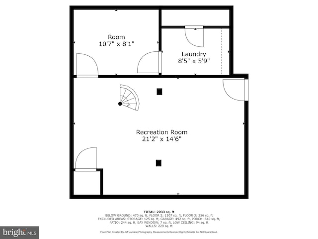 8283 Choptank Rd, Pasadena, MD 21122 - view of floor plan / room layout