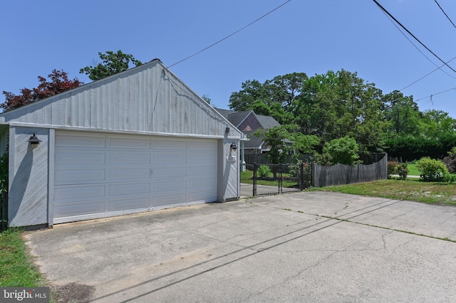 8283 Choptank Rd, Pasadena, MD 21122 - view of detached garage