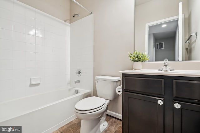 12141 Aster Rd, Bristow, VA 20136 - full bathroom featuring vanity and bathtub / shower combination