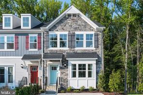 1250 Barkleyridge Ln, Glen Burnie, MD 21060 - view of front facade with stone siding