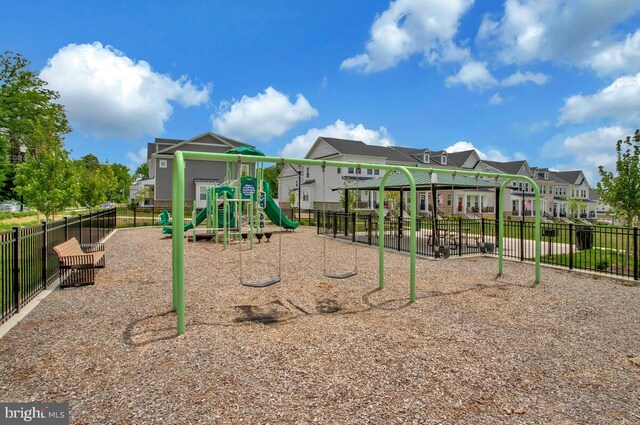 113 Treblis Way, Annapolis, MD 21403 - community jungle gym with a residential view
