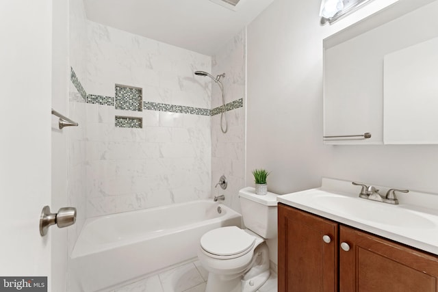 8573 Chester Grove Ct, Springfield, VA 22153 - full bath featuring vanity and shower / bath combination