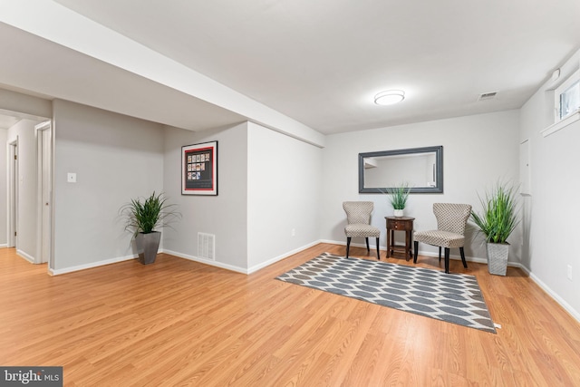 8573 Chester Grove Ct, Springfield, VA 22153 - living area featuring light wood finished floors and baseboards