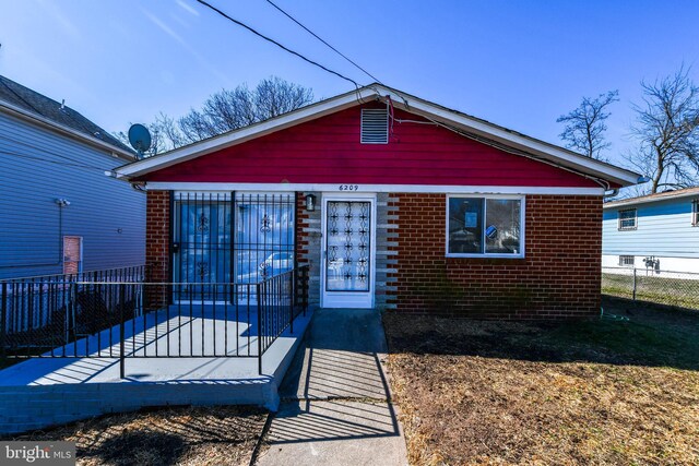 6209 Foote St, Capitol Heights, MD 20743 - view of front of home featuring brick siding