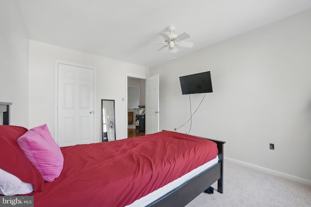 13297 Osage Dr, Woodbridge, VA 22193 - bedroom featuring carpet flooring and ceiling fan
