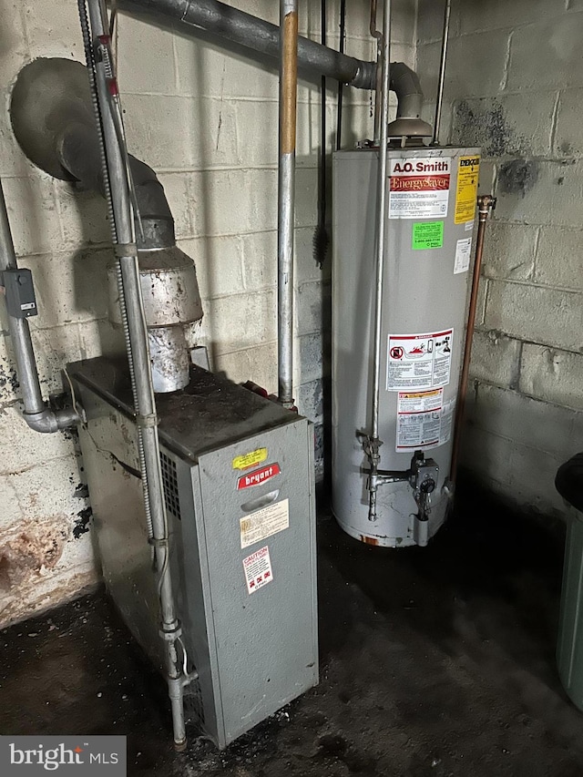 1903 Tinsman Ave, Pennsauken, NJ 08110 - utilities featuring gas water heater