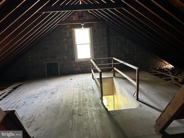 1903 Tinsman Ave, Pennsauken, NJ 08110 - unfinished attic featuring an upstairs landing