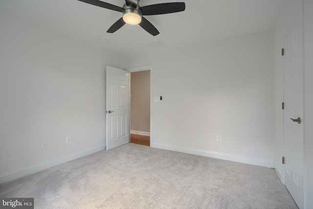 10905 Powers Ave, Cockeysville, MD 21030 - spare room featuring carpet flooring and ceiling fan