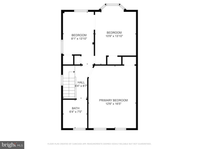 41161/2 Belle Ave, Baltimore, MD 21215 - view of property floor plan