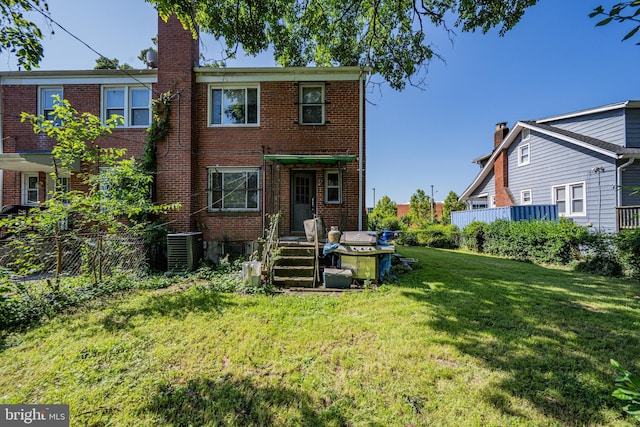 41161/2 Belle Ave, Baltimore, MD 21215 - back of house with brick siding